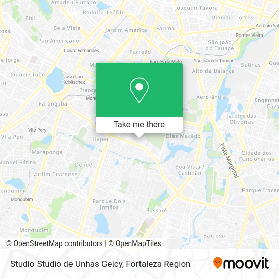 Studio Studio de Unhas Geicy map