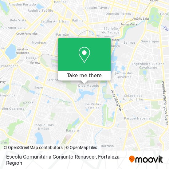 Escola Comunitária Conjunto Renascer map