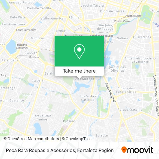 Peça Rara Roupas e Acessórios map