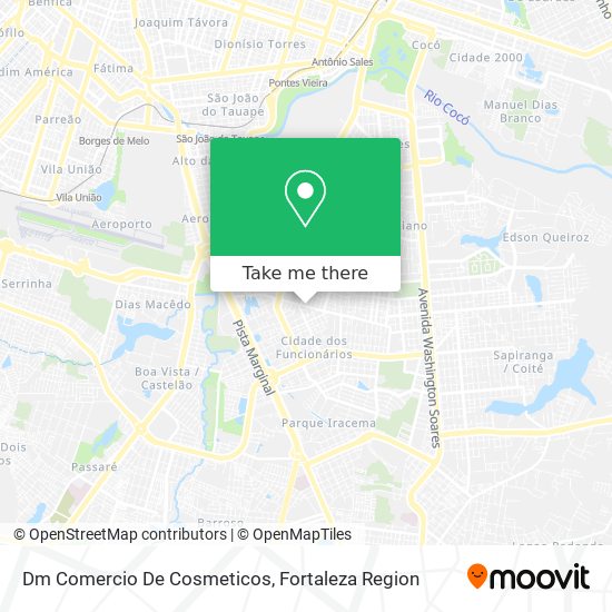 Dm Comercio De Cosmeticos map