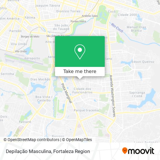 Depilação Masculina map