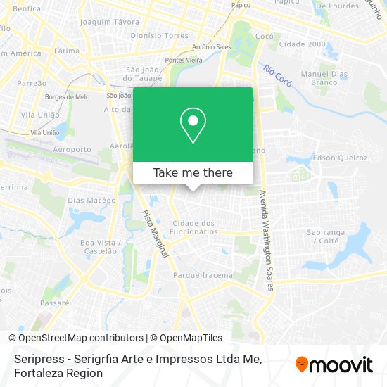 Seripress - Serigrfia Arte e Impressos Ltda Me map