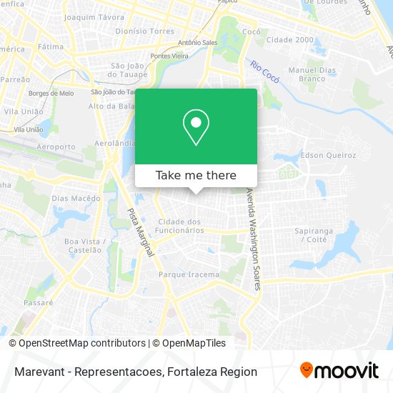 Marevant - Representacoes map