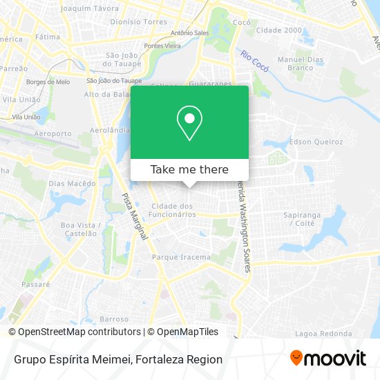 Grupo Espírita Meimei map