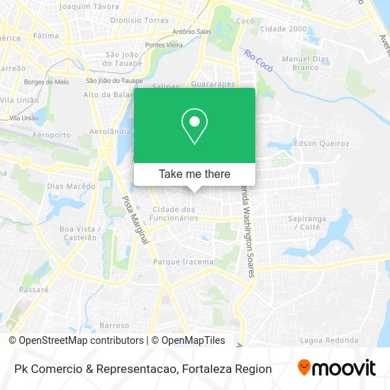 Pk Comercio & Representacao map