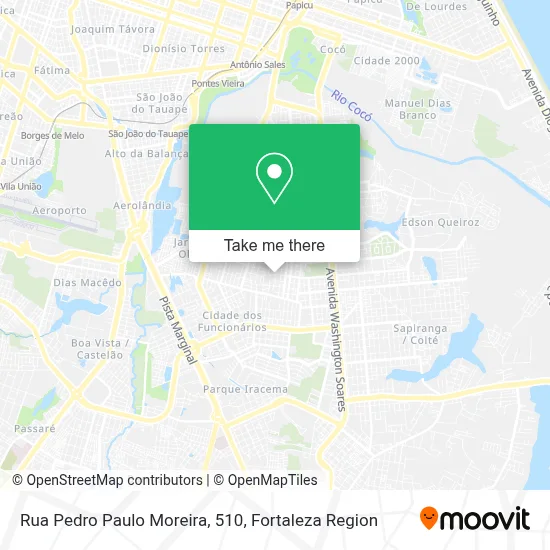 Rua Pedro Paulo Moreira, 510 map