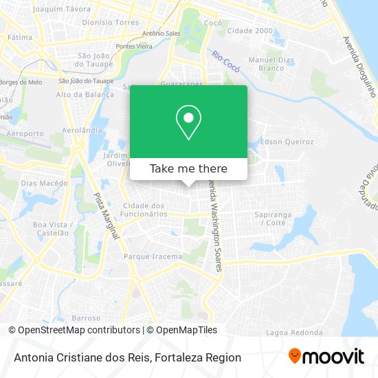 Antonia Cristiane dos Reis map