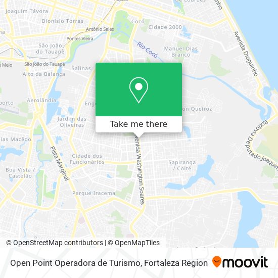 Open Point Operadora de Turismo map