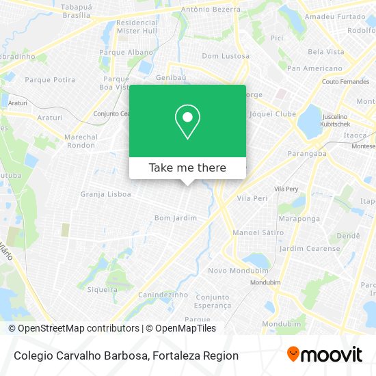 Colegio Carvalho Barbosa map