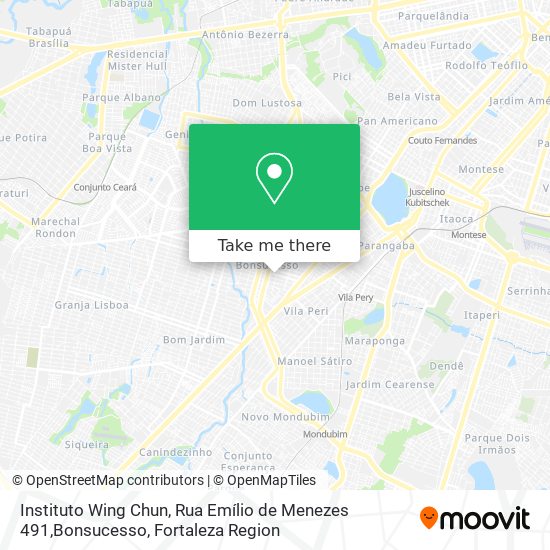 Instituto Wing Chun, Rua Emílio de Menezes 491,Bonsucesso map