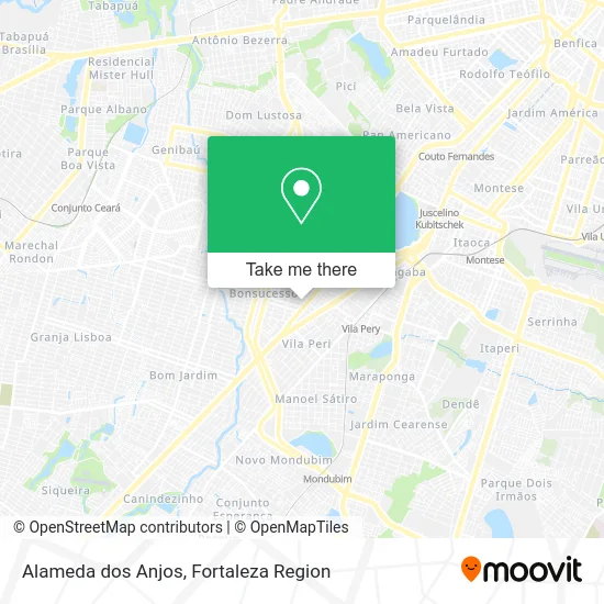 Alameda dos Anjos map