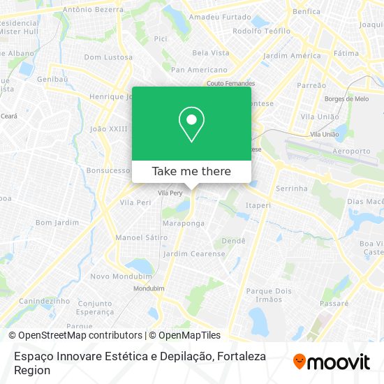 Espaço Innovare Estética e Depilação map