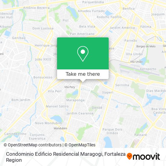 Condominio Edificio Residencial Maragogi map