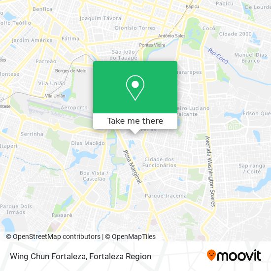 Wing Chun Fortaleza map