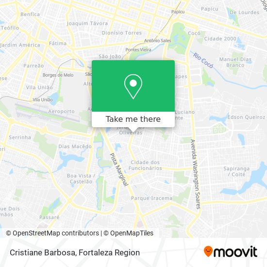 Cristiane Barbosa map