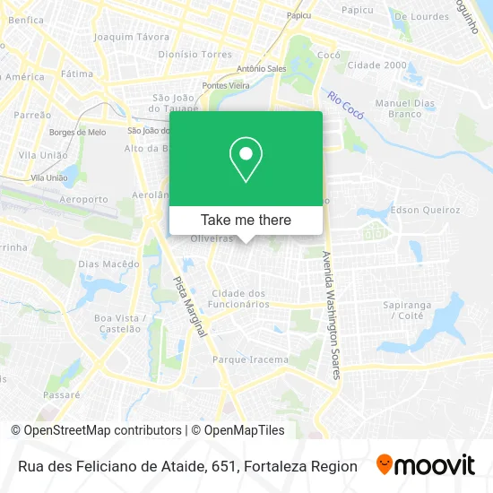 Rua des Feliciano de Ataide, 651 map