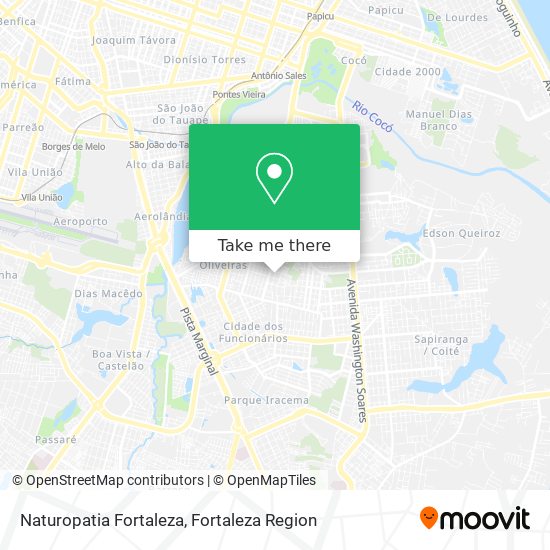 Naturopatia Fortaleza map