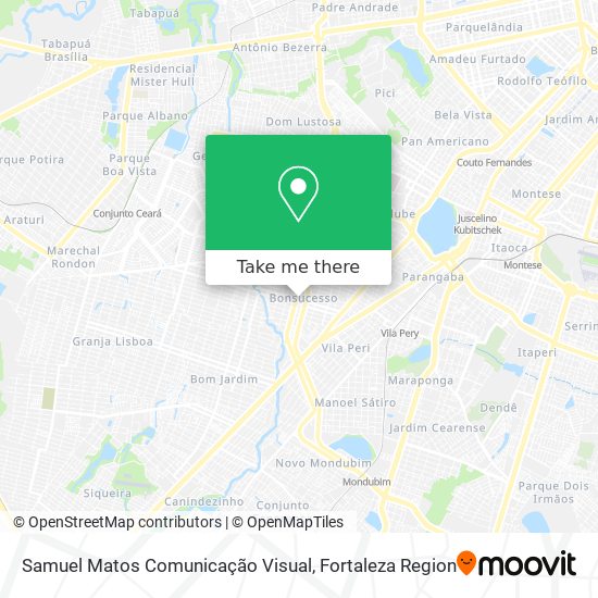 Samuel Matos Comunicação Visual map