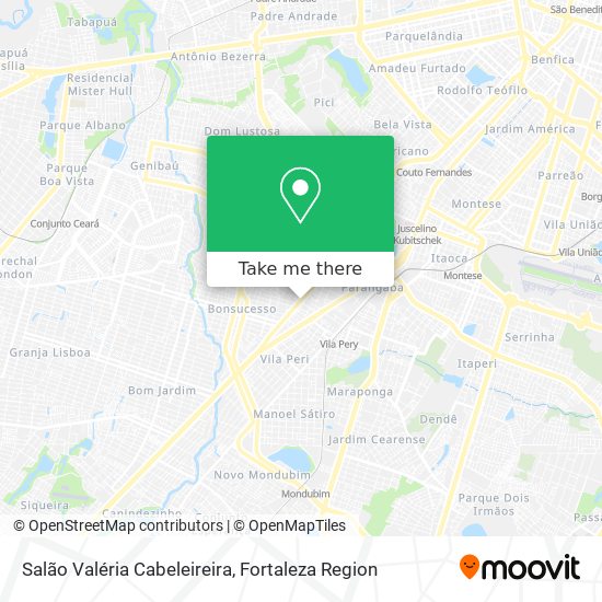 Salão Valéria Cabeleireira map