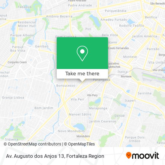 Av. Augusto dos Anjos 13 map