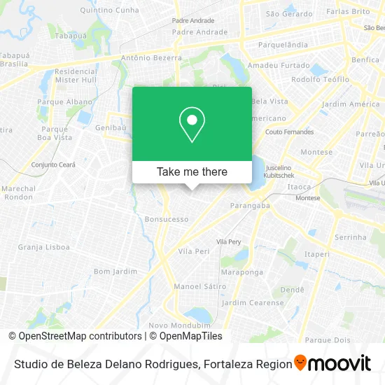 Studio de Beleza Delano Rodrigues map