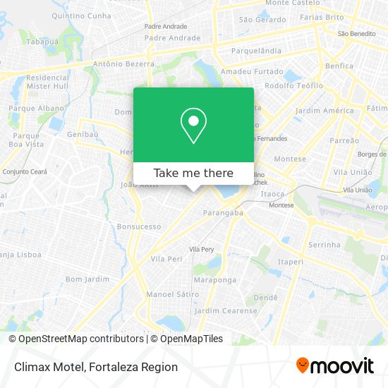 Mapa Climax Motel