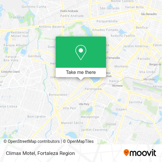Climax Motel map