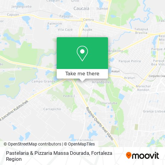Pastelaria & Pizzaria Massa Dourada map