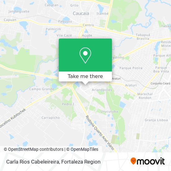 Carla Rios Cabeleireira map