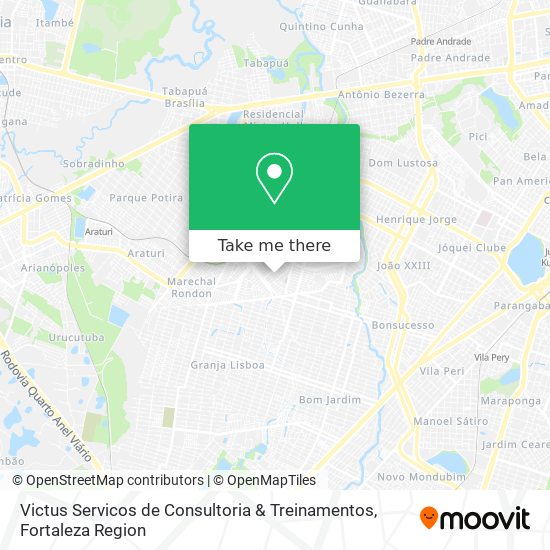 Victus Servicos de Consultoria & Treinamentos map