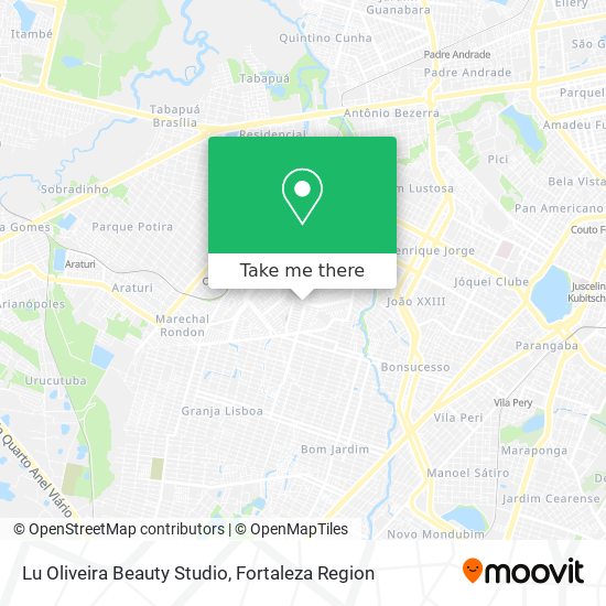 Lu Oliveira Beauty Studio map