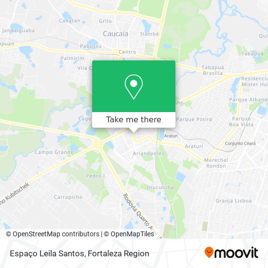 Espaço Leila Santos map