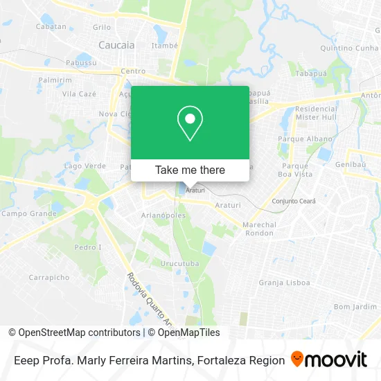 Eeep Profa. Marly Ferreira Martins map