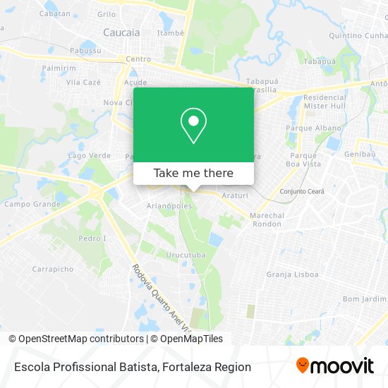 Escola Profissional Batista map
