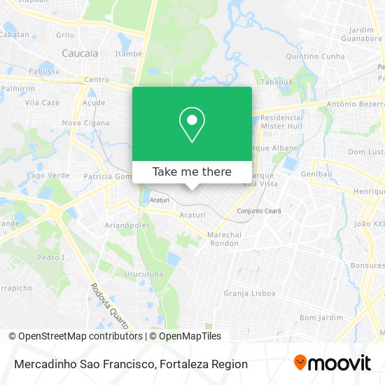Mercadinho Sao Francisco map