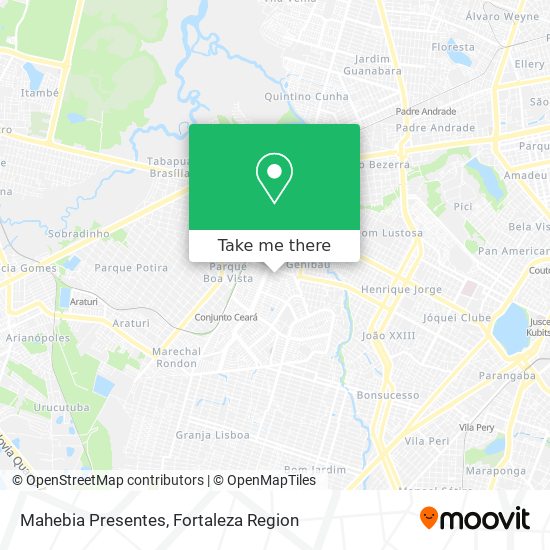 Mahebia Presentes map