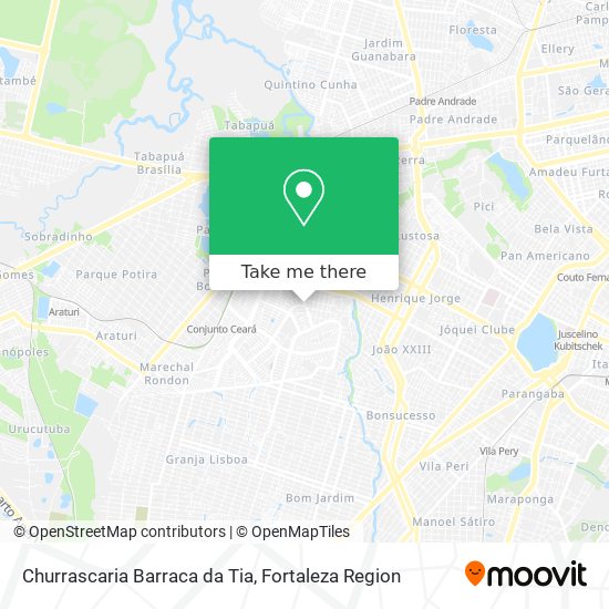 Churrascaria Barraca da Tia map