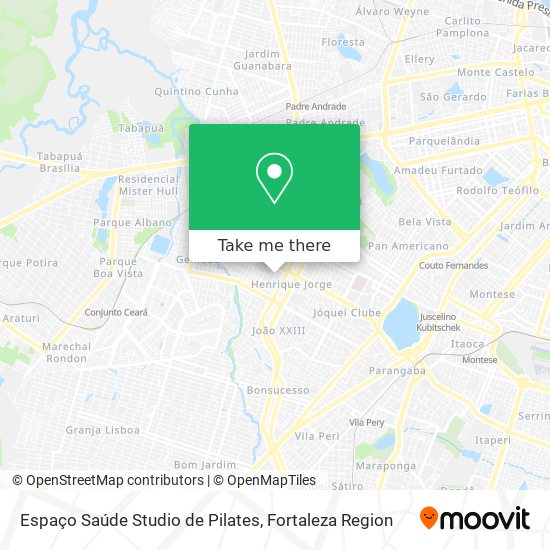 Espaço Saúde Studio de Pilates map