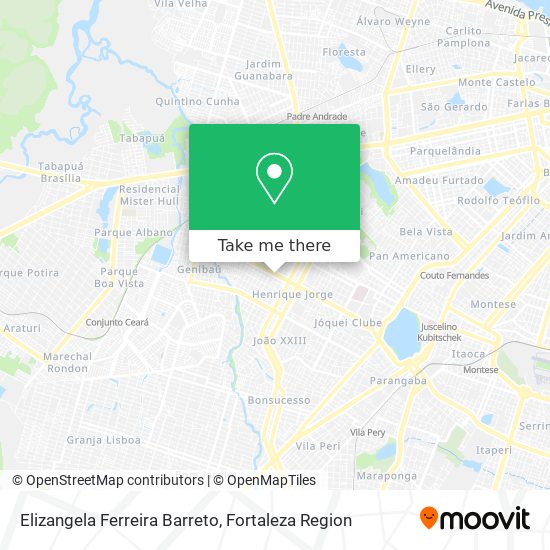 Elizangela Ferreira Barreto map