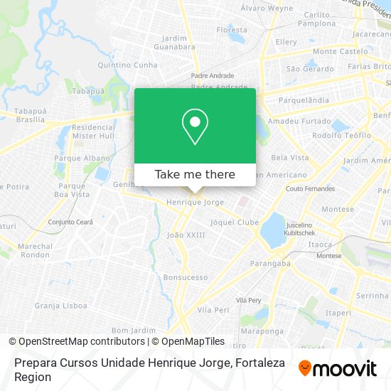 Prepara Cursos Unidade Henrique Jorge map