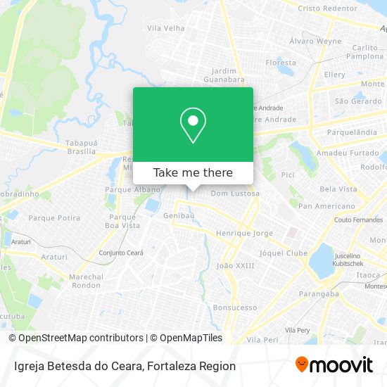 Igreja Betesda do Ceara map