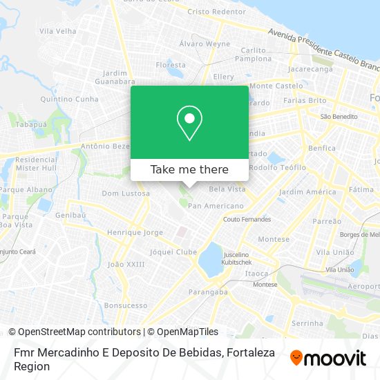 Fmr Mercadinho E Deposito De Bebidas map