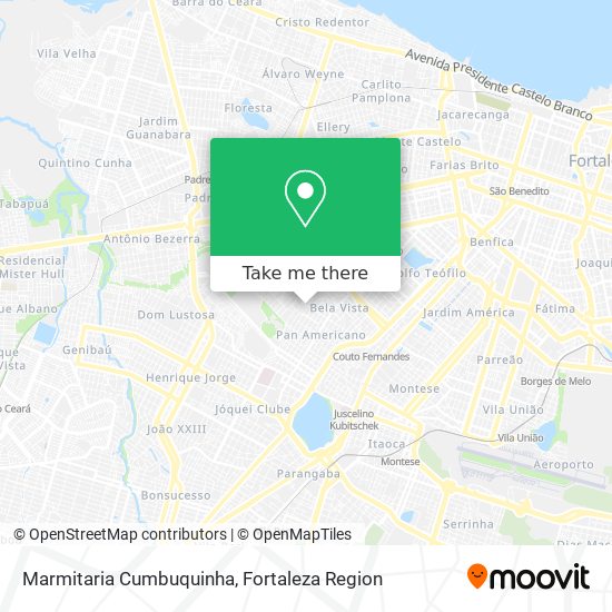 Marmitaria Cumbuquinha map