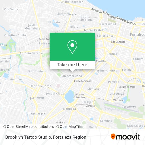 Mapa Brooklyn Tattoo Studio