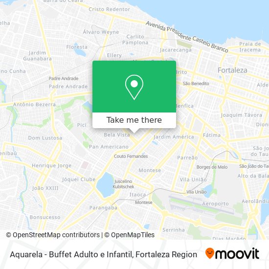 Aquarela - Buffet Adulto e Infantil map