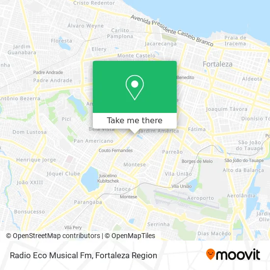 Radio Eco Musical Fm map