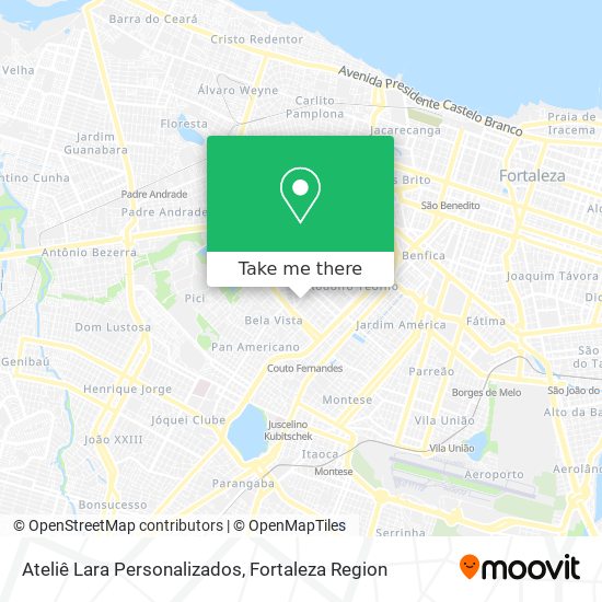 Mapa Ateliê Lara Personalizados