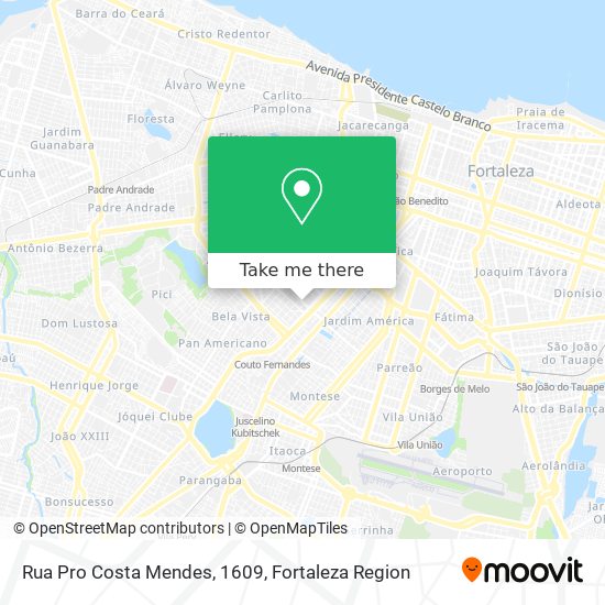 Rua Pro Costa Mendes, 1609 map