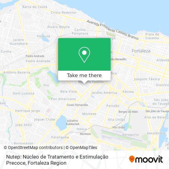 Nutep: Núcleo de Tratamento e Estimulação Precoce map