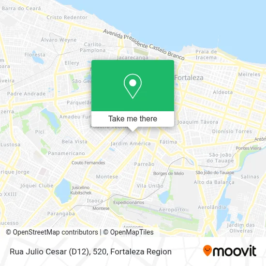 Rua Julio Cesar (D12), 520 map